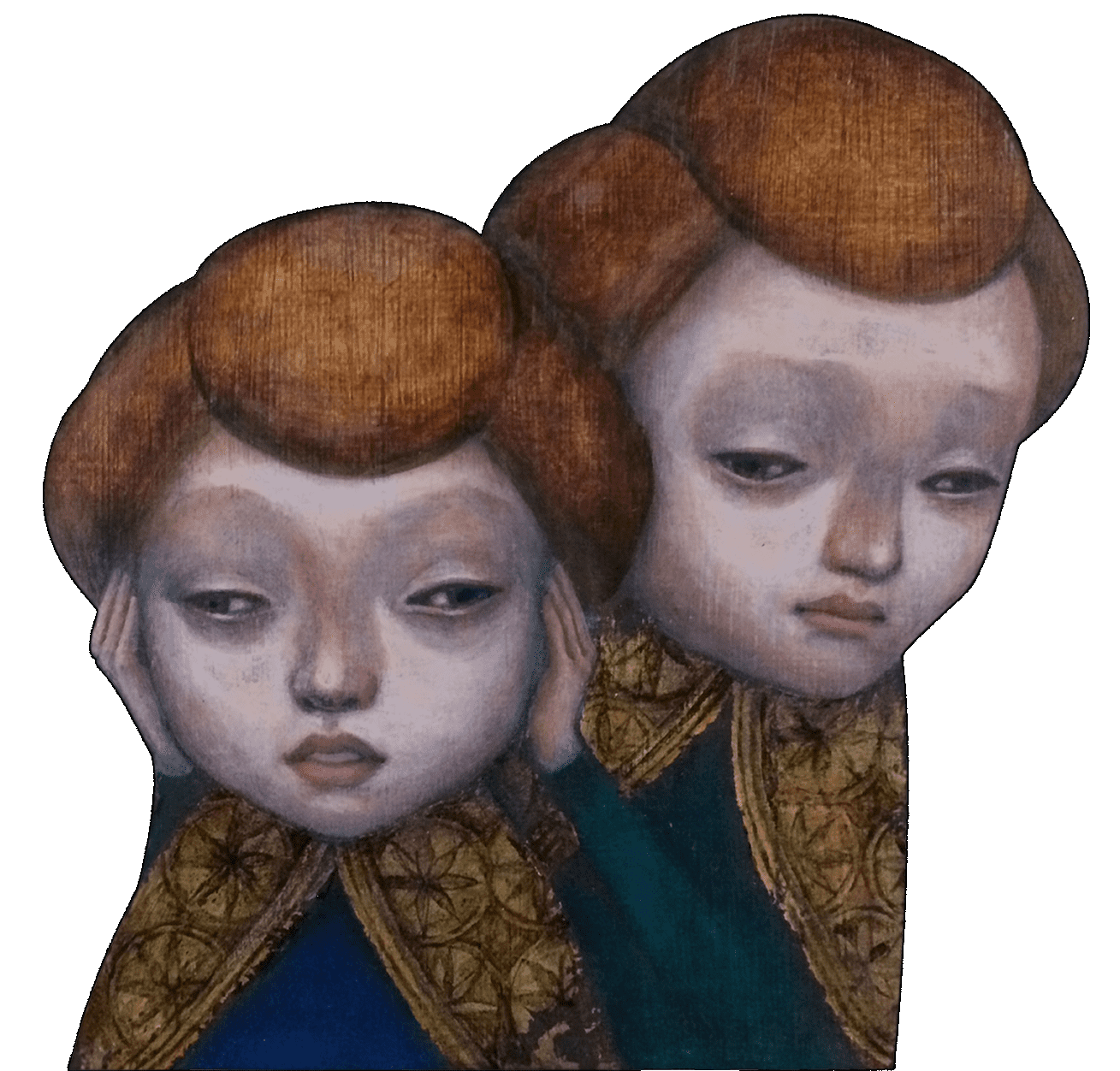 Twins painting